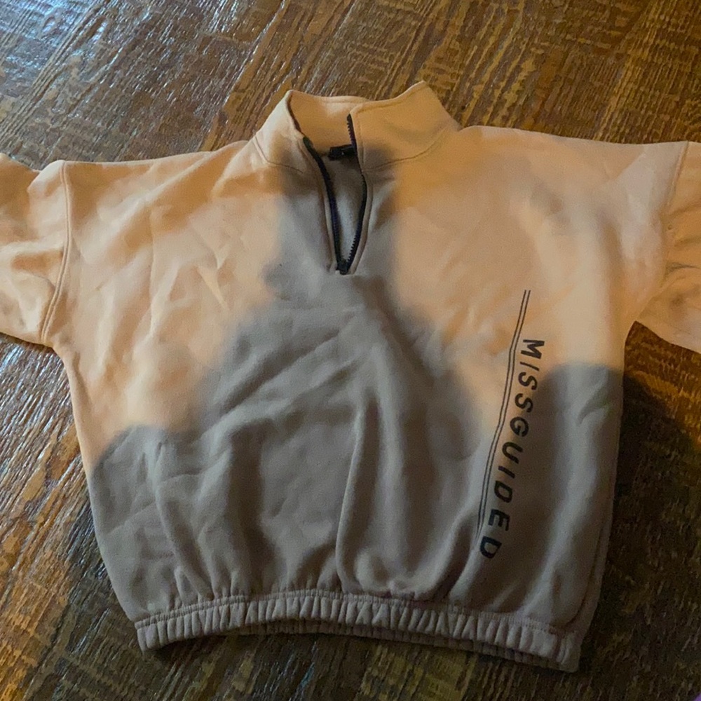 MISGUIDED: Crop top crew neck